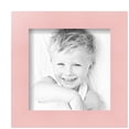 thumbnail image 2 of ArtToFrames 7" x 7" Pink Picture Frame, 7x7 inch Pink Wood Poster Frame (WOM-4120), 4 Pack, 2 of 7