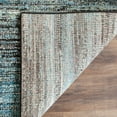 thumbnail image 4 of SAFAVIEH Porcello Manus Geometric Runner Rug, Charcoal/Blue, 2'3" x 8', 4 of 7