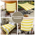 thumbnail image 6 of Yellow Striped Tapestry for Bedroom Wall Hanging Tapestry, Modern Simple Monochrome Geometric White Ceiling Backdrop Tapestries Poster Blanket Wall Decor for Teens Room Living Room Dorm 39" x 59", 6 of 8