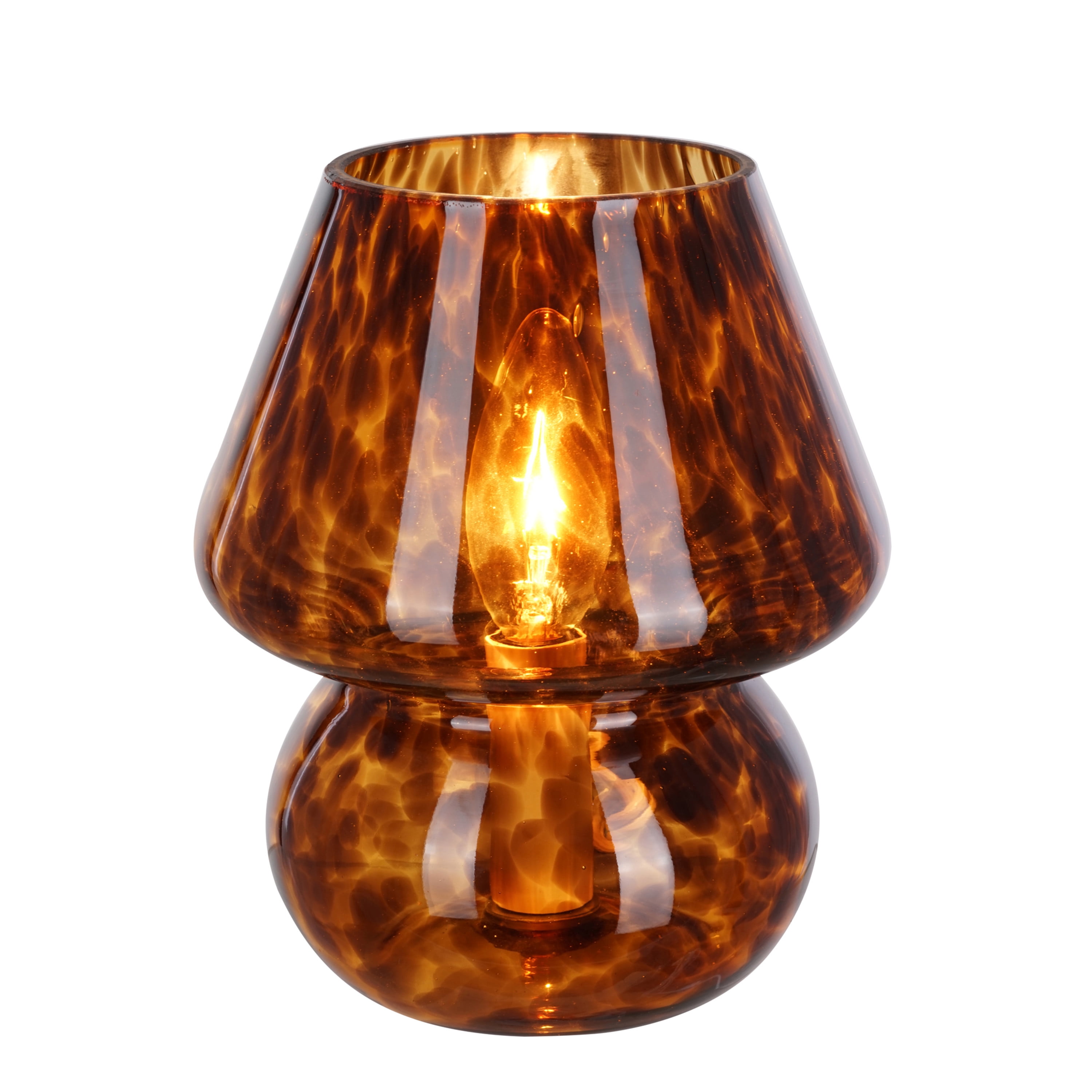 brown mushroom lamp