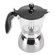 thumbnail image 4 of Cafetera italiana octagonal de acero inoxidable de 6 tazas para uso doméstico. Cafetera moka., 4 of 14