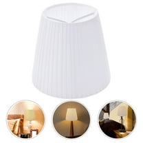 Topbathy Tabletop Lamp Shades Fabric White 1Pcs Eye Protection For Living Room Lighting