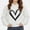 White, variant on WAVSUF Kids Girls Hoodie, Hooded Graphic Detail Long Sleeve Fall Warm Trendy Sweatshirts Blue 7-8