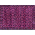 thumbnail image 1 of Ahgly Company Indoor Rectangle Abstract Purple Modern Area Rugs, 7' x 10', 1 of 4