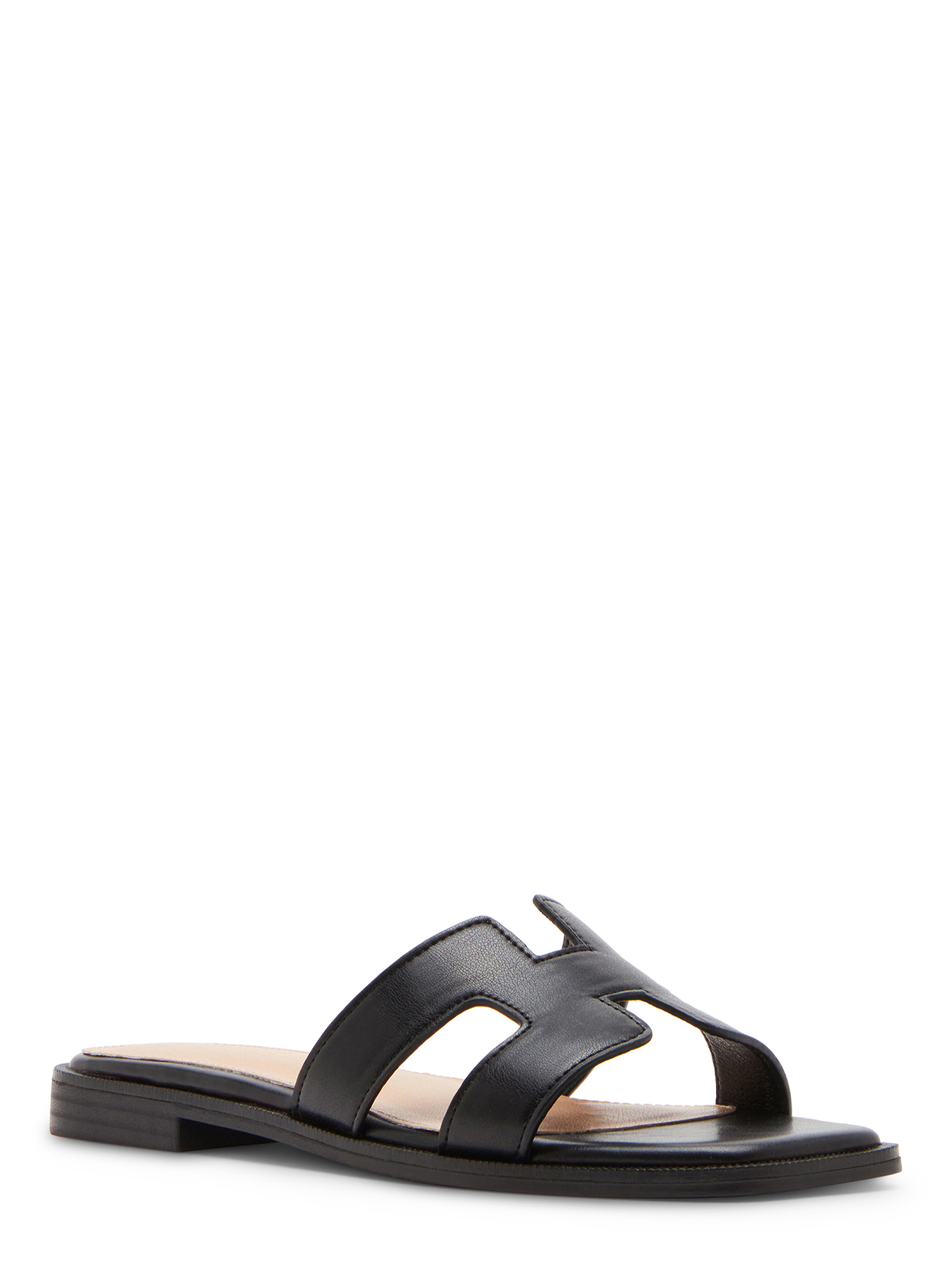 Madden Girl Women's Hailey Flat Slide Sandal