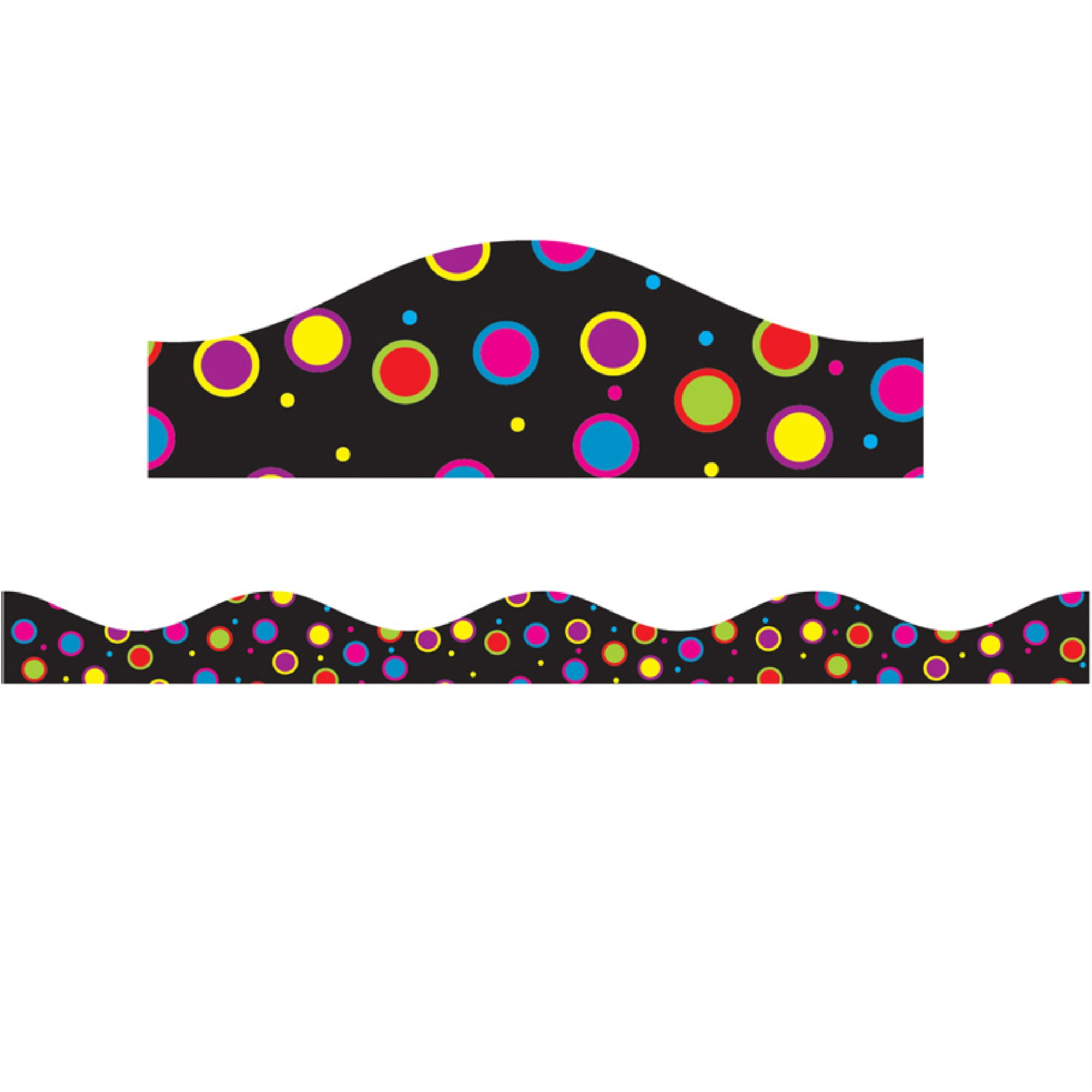 Ashley, ASH10182, Colorful Circles Magnetic Border, 1 Pack, Multicolor