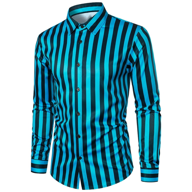Striped Stitching Print Long Sleeve Dress Striped Stitching Print Long Sleeve Dress