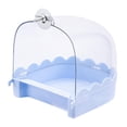 thumbnail image 2 of Baño para Pájaros, Bañera para Pájaros, Cuenco de Agua, Ducha para Pájaros, Fácil de Instalar, Bañera para Loros, Periquitos, Cacatúas, Pájaros Pequeñ azul, 2 of 8