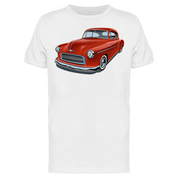 Vintage Realistic Classic Car T-Shirt Men -Image by Shutterstock, Male XX-Large