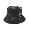 thumbnail image 4 of SikaFu New Tie-dye Bucket Hat Spring and Summer Women Double-sided Basin Hats Hip-hop Trend Travel Men Sunshade Panama Bob Cap, 4 of 6