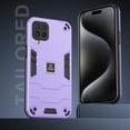 thumbnail image 3 of Allytech Hybrid Protective Case for Samsung Galaxy A22 4G, Camera Screen Protection, Soft TPU Bumper + Hard PC Back Panel Anti-Drop & Anti-Oil Case Cover for Samsung Galaxy A22 4G, Purple, 3 of 7