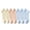D,#262, variant on Women Twisted Hollow Mesh Ankle Socks Soft Thin Breathable Cotton Short Crew Socks 7 Pairs Macaron Pastel Color Spring Summer Casual Socks,One Size