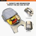thumbnail image 3 of Mochila de senderismo SKYSPER pequeña, daypack 10L para mujeres y hombres, 3 of 7