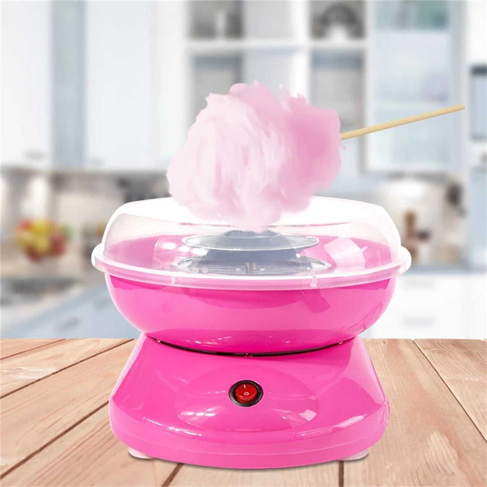 Fashion Mini Cotton Candy Machine JK-1801 Cotton Candy Maker for Birthdays and Parties Easy to Clean and Use Cotton Candy Floss Maker 