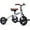 Silvery, variant on 3in 1 Tricycle for Toddlers Age 2-5 Years Old Boys Girls with Detachable Pedal And Training Wheels, Baby Balance Bike Trikes Riding Toys, Ride-on Bike Toys Bike Birthday Gift for Outdoor And Indoor