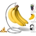 thumbnail image 1 of Support pour Banane, Support en Acier Inoxydable pour Banane, 1 of 5