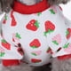 thumbnail image 2 of Pijamas de algodón para perros Trajes de cuatro patas de dibujos animados Ropa encantadora para mascotas (Fresa S) Likrtyny  Para estrenar, 2 of 9