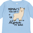 thumbnail image 4 of Inktastic Meemaw's You Say Alpaca My Bags Boys or Girls Long Sleeve Toddler T-Shirt, 4 of 5