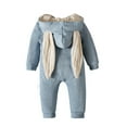 thumbnail image 3 of Baby Boy Easter Outfit Toddler Boy Bunny Outfit with Zipper Baby Boy Easter Clothes, 3 of 6