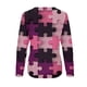 thumbnail image 5 of Sudadera de cuello redondo transpirable cómoda de manga larga con estampado de moda para mujer Fridja  fjkfkj7449, 5 of 5