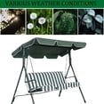 thumbnail image 4 of Tapa de repuesto con toldo giratorio JEWELTH para 3 asientos, color verde, 4 of 6