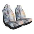 thumbnail image 2 of Salouo The Cat Looks in the Mirror Pattern Car Seat Covers,Universal Car Seat Protectors Easy to Install Car Cover Car Accessories Auto/rucks/Van/SUV-1, 2 of 9