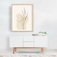 thumbnail image 3 of Floral Line Art Illustration - Line Drawing Line Art Minimalist Botanical Abstract Floral Nature Modern Art Unframed Wall Art Print 5 x 7 inches, 3 of 4