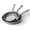 8" & 10" & 12" Gray, variant on Sanho 8 inch Frying Pan Nonstick, Diamond-Titanium Ceramic Coating, Healthy Nonstick Skillet, Induction Compatible & Dishwasher Safe, Small Frying Pan for Healthy Cooking
