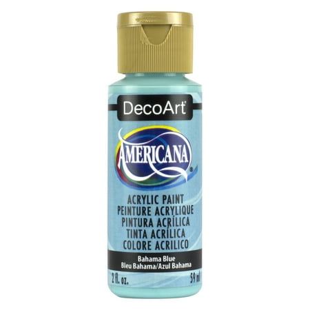 UPC: 0766218029027 | DecoArt Americana Acrylic Color 2 oz. Bahama Blue