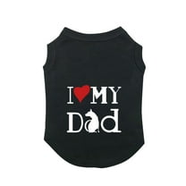 YUEHAO Dog Clothes for Small Dogs, Dog Vest Pet Vest Dog Clothes Pet Clothing Apparel Summer Fashion Pet Supplies for Dogs (Black, L)