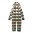 thumbnail image 1 of Pyjama pour Garçons Parent-Enfant Chaud Ensemble d'Halloween Imprimé Tenue d'Intérieur Pyjama à Capuche Combinaison pour Enfants Pyjama Mignon en Liquidation, 1 of 5