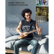 Donner HUSH I PRO Travel Guitar Acoustic Electric Guitar