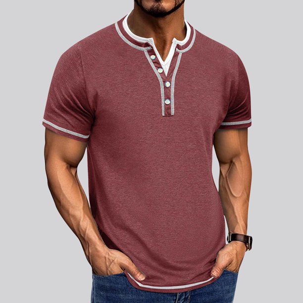pstuiky camisetas de manga corta para hombre, Blusas y camisas de cuello redondo con estampado informal de manga corta y cuello redondo para hombre ropa de hombre xl