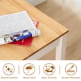 thumbnail image 2 of SogesPower 5-Piece Dining Table and Chair Set - Easy Assembly, Solid Pine Wood Board,Suitable for kitchen living room, 2 of 6