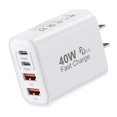 thumbnail image 1 of Bloque de carga USB C, 40 W, 4 puertos, conector de carga de pared USB-C, 1 of 6