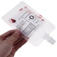 thumbnail image 4 of FELTECHELECTR 12 bolsas de sangre de 150 ml para guardar bebidas y para fiestas de Halloween (tipo aleatorio, sin gancho ni embudo), 4 of 6