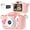 pink, variant on Seckton Upgrade Kids Camera with Cute Silicone Cover, Toy Cameras for Girls Age 3-10 Christmas Birthday Gifts-Purple