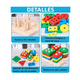 thumbnail image 5 of 6pc Paquete Bebe Temprana Didáctico Madera Infantil Juguetes, 5 of 5