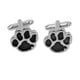 thumbnail image 1 of 2 Piezas De Plata, Negro, Perro, Mascota, Pata, , Impresión, Gemelos, Gemelos Fernando Gemelos, 1 of 7