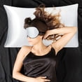 thumbnail image 2 of Unique Bargains 2-Pack Silk Pillowcase Eye Cover Set Gray King, 2 of 8