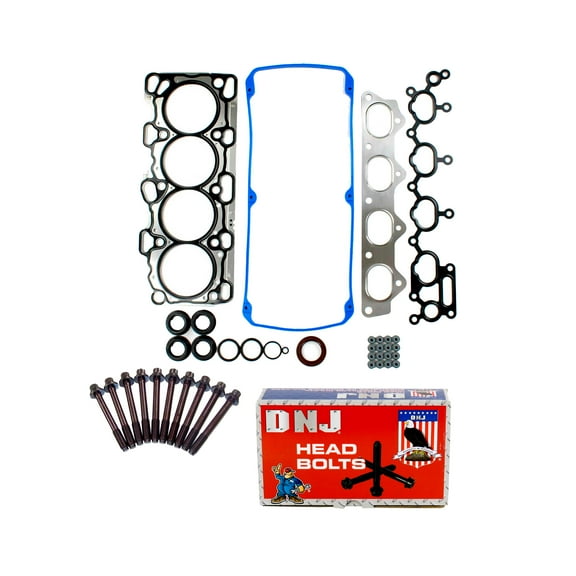 DNJ HGB155 Cylinder Head Gasket Set Fits Cars & Trucks 99-05 Chrysler Dodge Mitsubishi 2.4L SOHC 16V