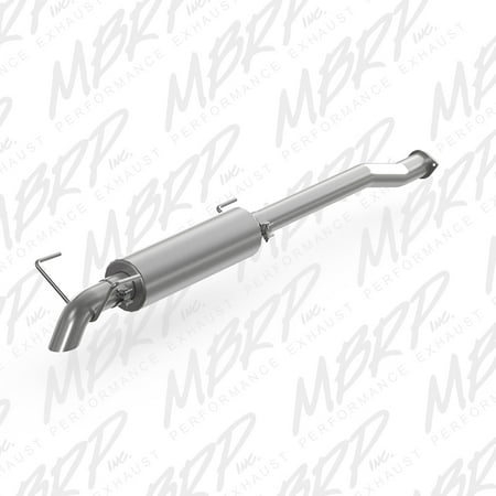 MBRP 2016 Toyota Tacoma 3.5L Cat Back Turn Down Style Aluminized Exhaust