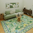 thumbnail image 4 of Area Rugs Washable Rug 5x7ft for Living Room Soft Carpet for Bedroom Nursery Kids Room, Botanical Print Non-Slip Low Pile Carpet for Entryway Office Playroom Kitchen, 4 of 12