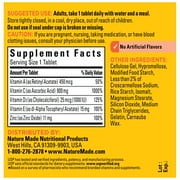 (3 pack) Nature Made Super C with Vitamin D3 and Zinc Tablets, Dietary Supplement, 70 Count