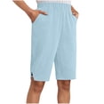 thumbnail image 2 of Neewe Womens Shorts 2025 Comfy Summer Drawstring High Waist Cotton Shorts for Women Trendy, 2 of 9