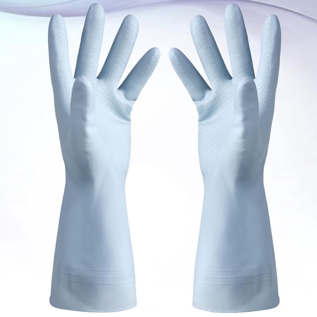 unbranded 1Par Guantes De Cocina Impermeables Para Lavado Y Limpieza En Hogar Y Jardín