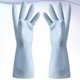 thumbnail image 4 of 1 par de guantes de cocina azules impermeables, resistentes al agua, para el hogar, para lavar platos, guantes de limpieza y protección para uso doméstico (talla M), 4 of 8