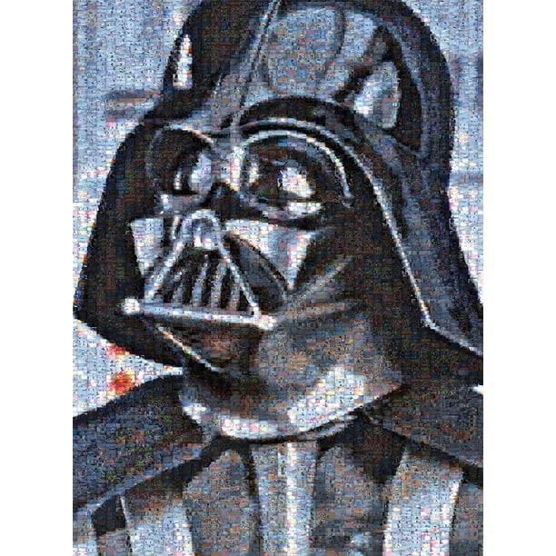 Star Wars - Photomosaic - Darth Vader - 1000 Piece Jigsaw ...