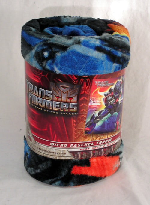 Details about   TRANSFORMERS Primal Force Micro Raschel THROW Blanket SOFT & PLUSH w/ Ribbon NEW 