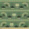thumbnail image 2 of Ambesonne Tea Party Fabric by the Yard Upholstery, Chinese Culture Tea, 1 Yard,, 2 of 5